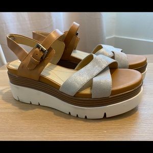 Geox platform sandal